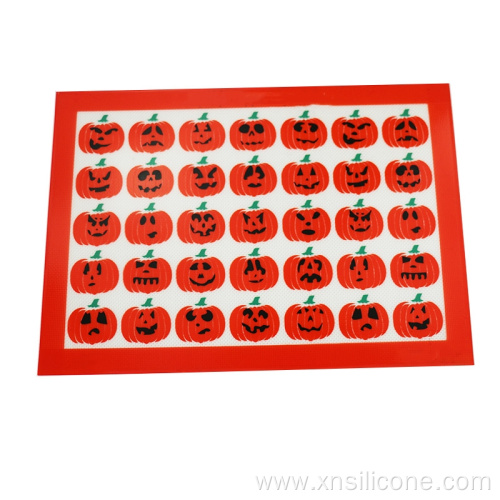 Customized pattern printing non-stick silicone baking mat